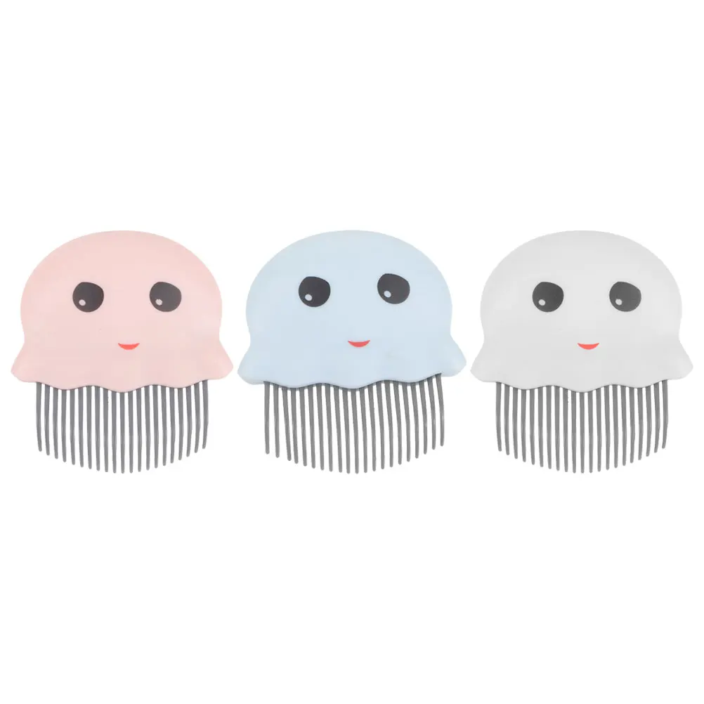 

3 Pcs Pet Comb Pets Cat Hair Brush Cartoon Shedding Abs Animal Grooming Dog Undercoat