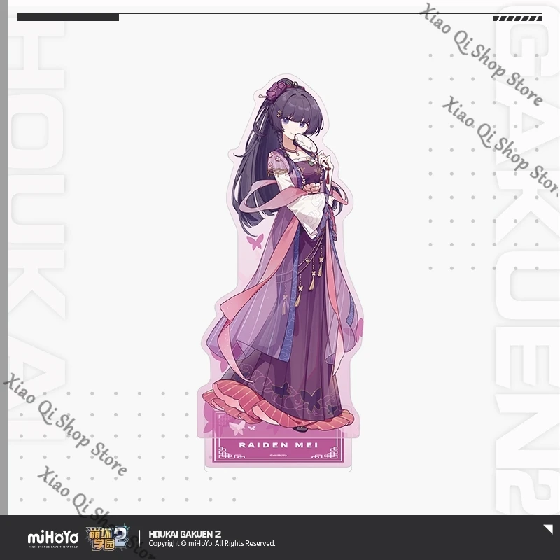 Houkai Gakuen 2 Flower Language Heart Series acrylic standing sign Fu Hua Kiana official Genuine Collector's Edition gift