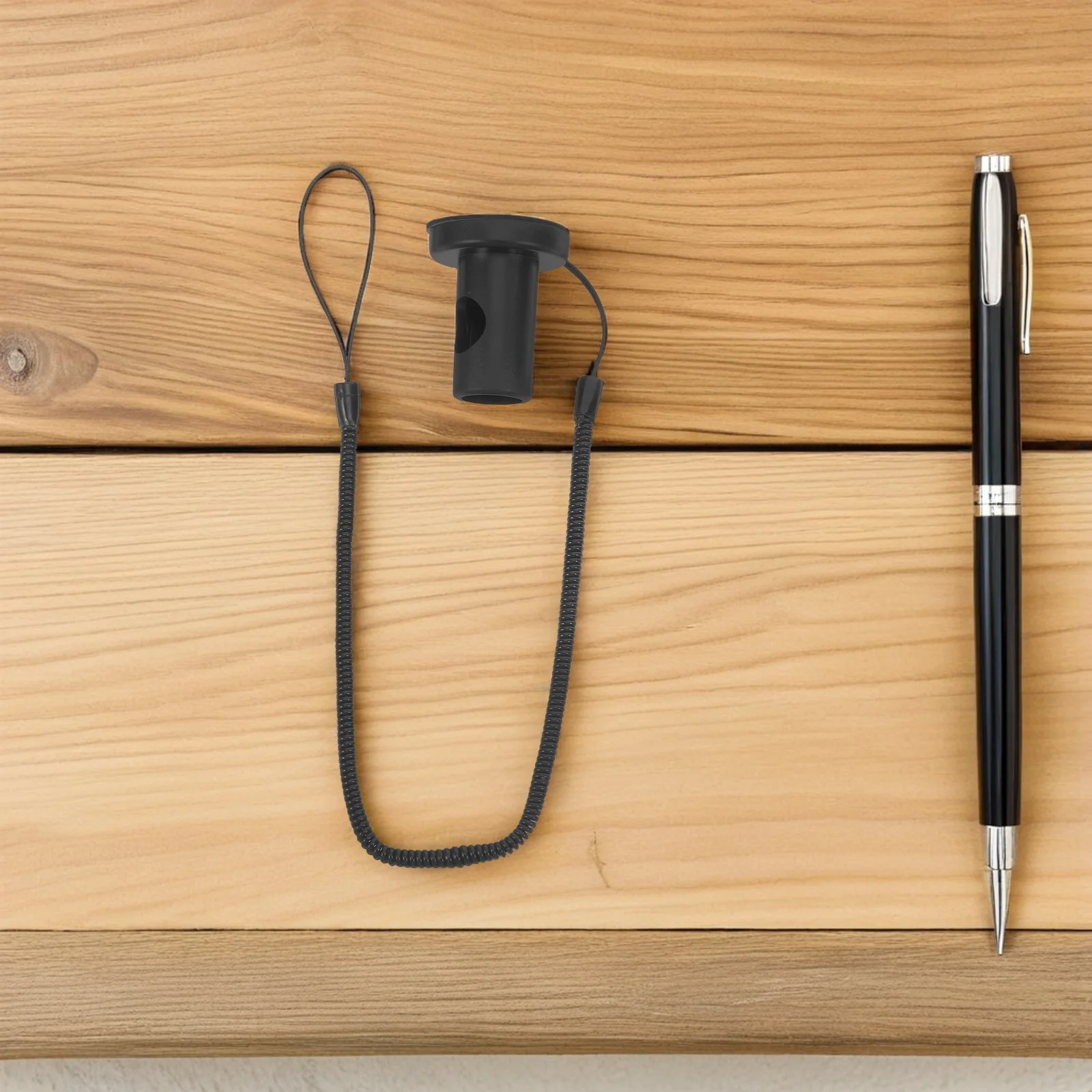 

Elastic Lanyard Pen Holder Retractable Clip Anti Lost Stylus Cord Notebook Journal Loop Plastic Drawing String
