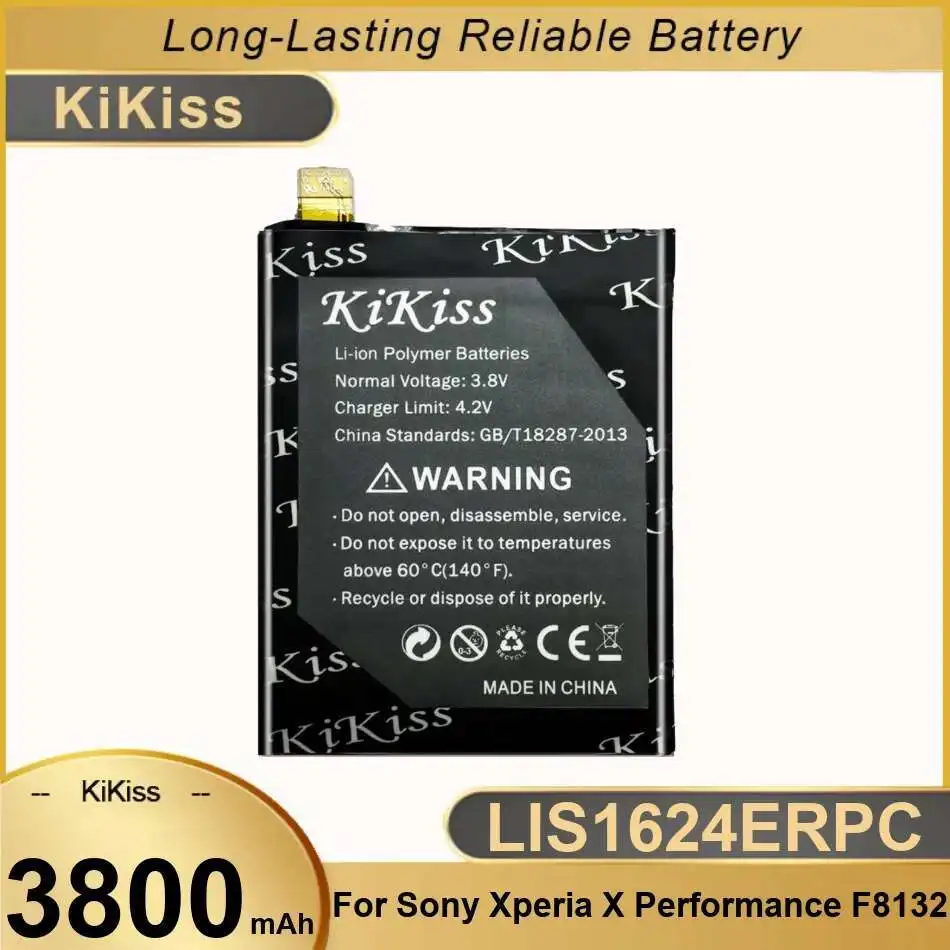 

3800Mah For Sony Xperia X Performance F8132 Reliable Power Durable LIS1624ERPC Mobile Phone Battery