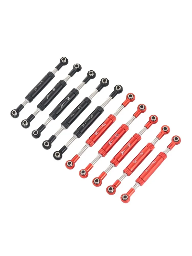 Levier de direction Anti-roulis à liaison Servo réglable, 75-100mm, pour voiture sur chenilles 1/10 RC Axial SCX10 TRX4 CC01 HSP RBX10, 1 pièce