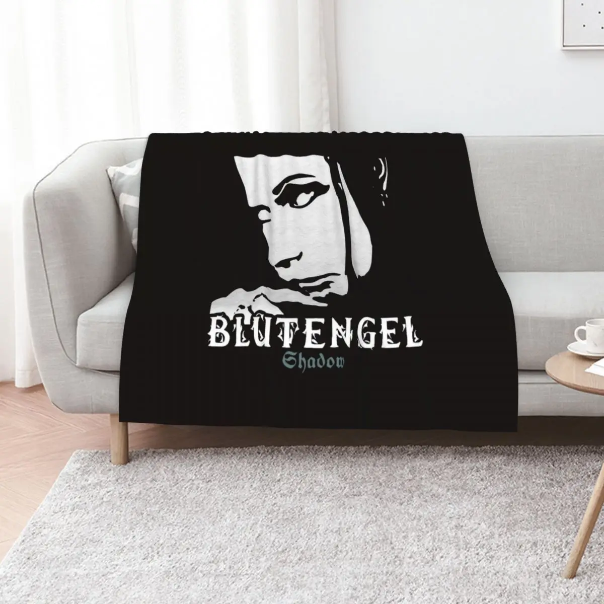 Chris Pohl - Blutengel Throw Blanket Luxury Brand Nap Travel Flannel Soft Plaid Shaggy Blankets