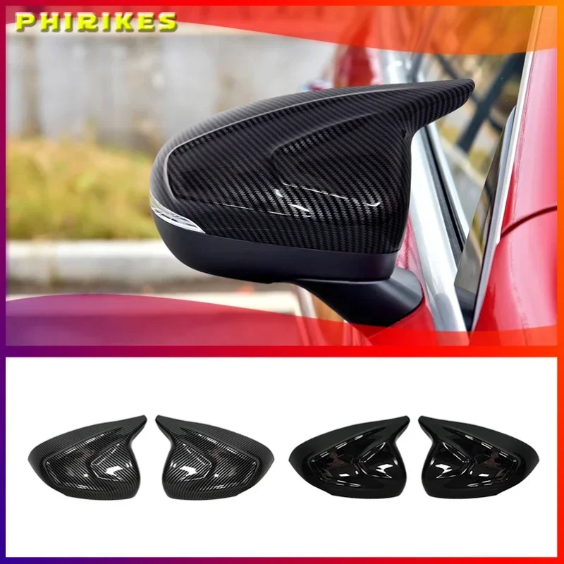 Carbon Fiber Auto Horn Seite Rückspiegel Abdeckung Shell für Mercedes-Benz A-Klasse W177 W118 A200L
