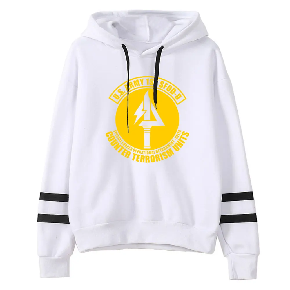 Delta Force Merch Pullover Hoodies Women Men Fashion Casual HipHop Long Sleeve Sweatshirts