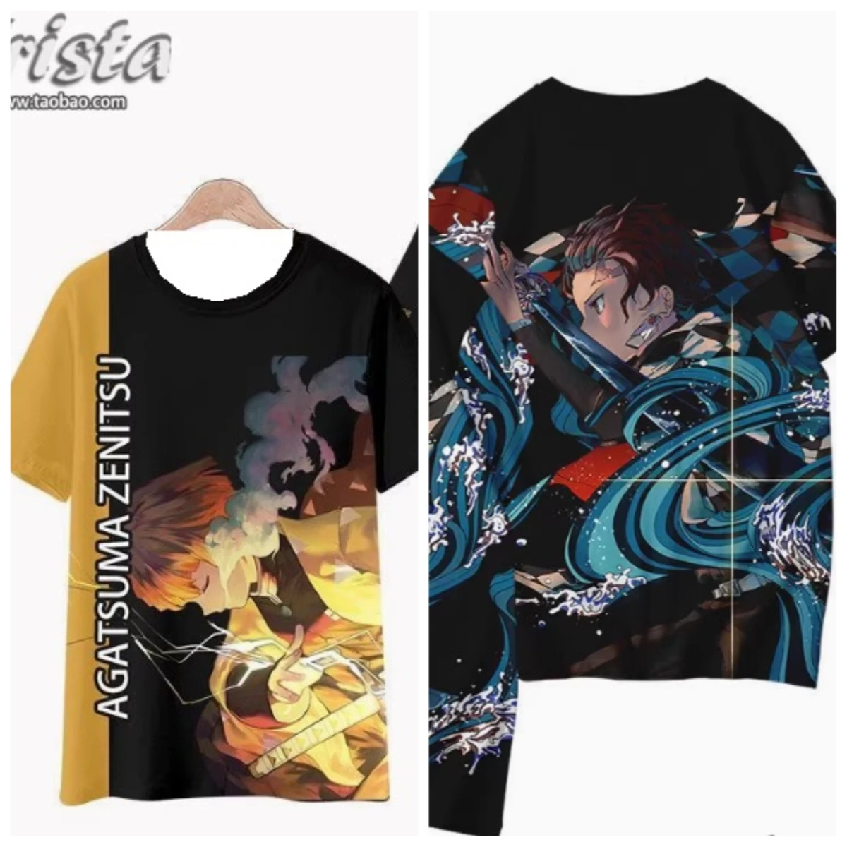 

25. летняя популярная новая футболка с 3D принтом аниме Ghost Annihilation Blade, уличный дышащий топ с короткими рукавами для отдыха на открытом воздухе