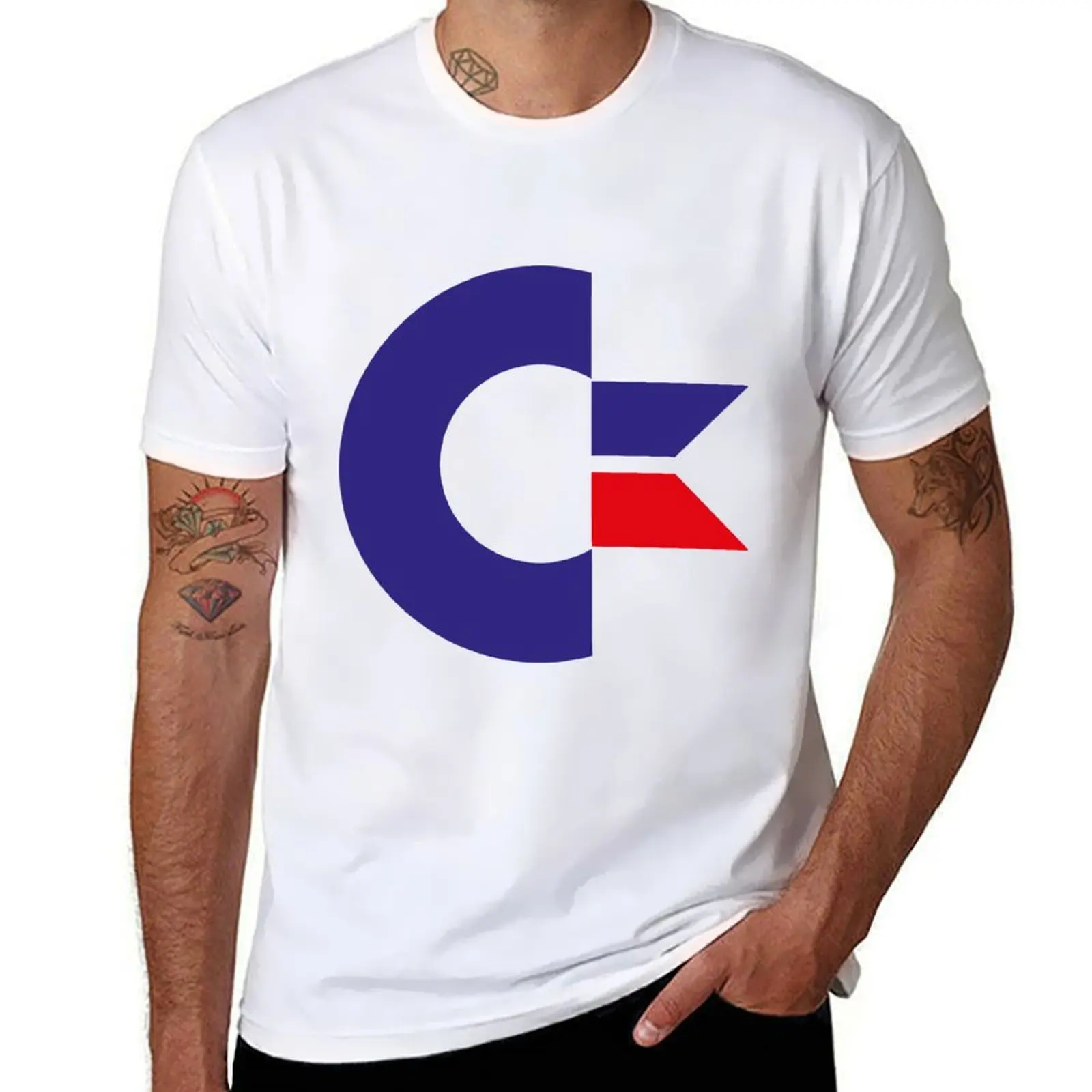 

Commodore Logo T-Shirt anime t shirts for man man t shirts high quality luxury brand T-Shirt