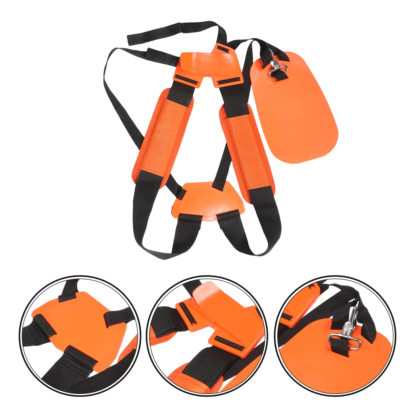 

Blower Strap Brush Trimmer Rucksack Parts 10x18cm Nylon Gas Blowers for Lawn Care Adjustable