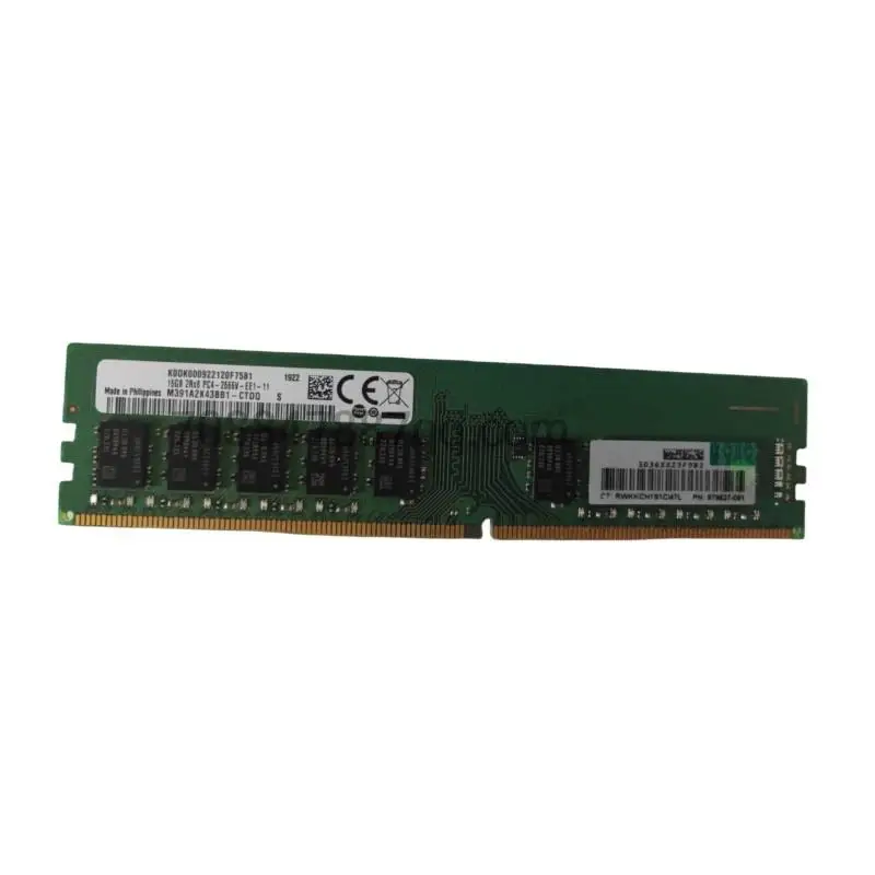 

Оригинал 100% Аутентичный 879527-091 16G 2RX8 PC4-2666V ECC UDIMM