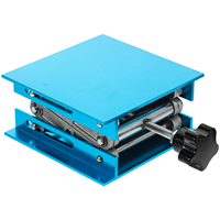 Stainless Steel Adjustable Height Laboratory Lift Jack Platform Scissor Stand Holder Crane Workstation Physical Chemical