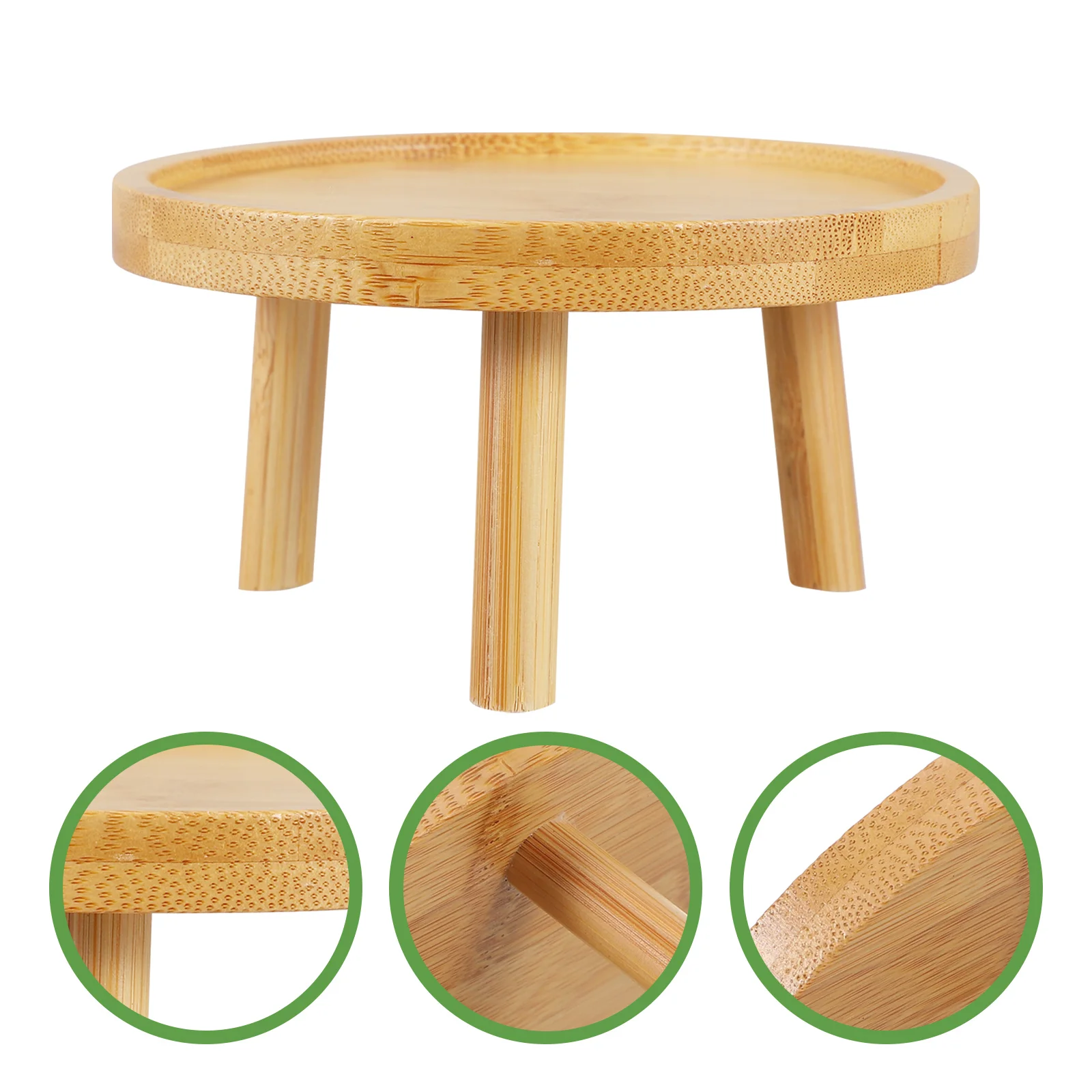 

Wooden Shelf Pot Stand Planter Man Bonsai Vase Plastic Pots Accessories for Plants Succulents Square Flower Outdoor Small Table