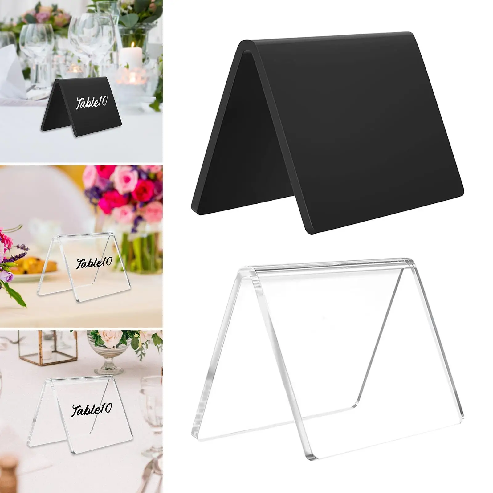 Desk Whiteboard Message Board Acrylic Dry Erase Board for Home to Do List