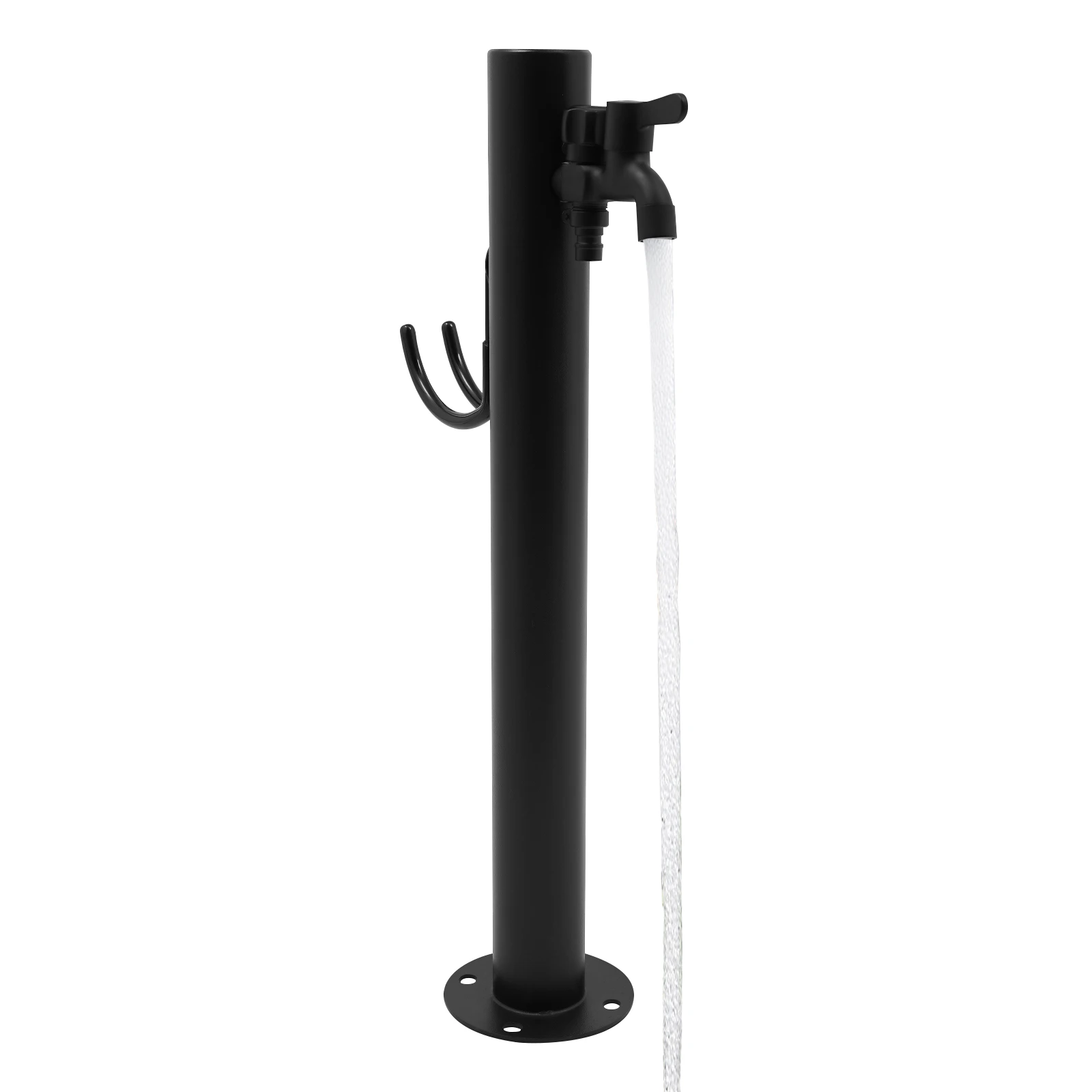 

Outdoor Column Faucet, Water Column Faucet with Hose Rack, Garden Column Faucet for Garden Irrigation, Car Washing
