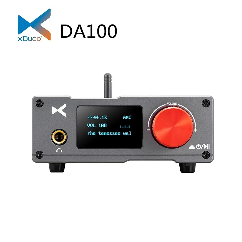 

XDUOO DA-100 Power Amplifier ES9018K2M Output Power 50W*2 HD Bluetooth Support SBC/AAC/aptX/LDAC DA100 USB DAC Headphone Amp