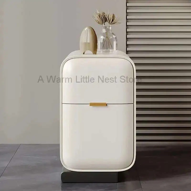 

Single Modern Nightstands Wood Storage Luxury Nordic Nightstands Maximalist Aesthetic Mesa De Cabeceira Trendy Furniture