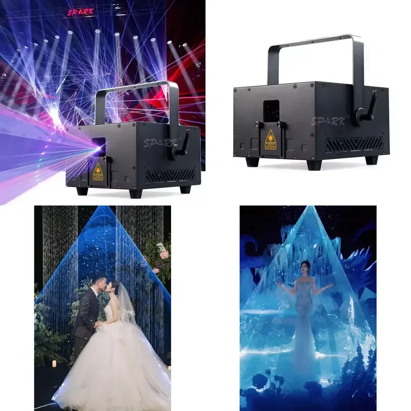 10W RGB Full Color Light Show For Dj Disco Night Club Wedding Stage