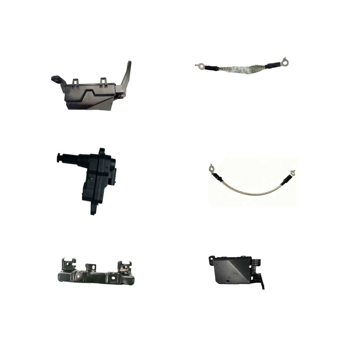 Engine casing grounding harness Lower bracket of front cabin power distribution box Engine casing grounding harness