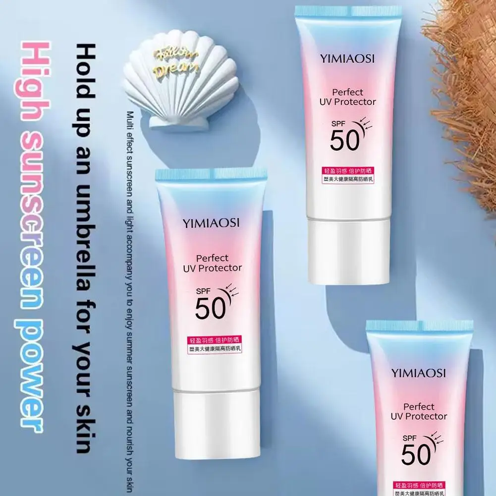 Spf50 + Hydraterende Zonnebrandcrème Beschermer Gezichtslotion Zonnebrandcrème Isolatiecrème Bleekgel Crème Blok Zon G4v8