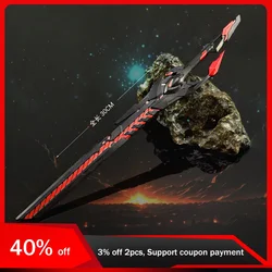 30cm Swallowed Star Weapon, Shadow Seven Knife, Metal Alloy Game Peripheral, Ornament Ninja Katana, Collection Gift Toys for Boy