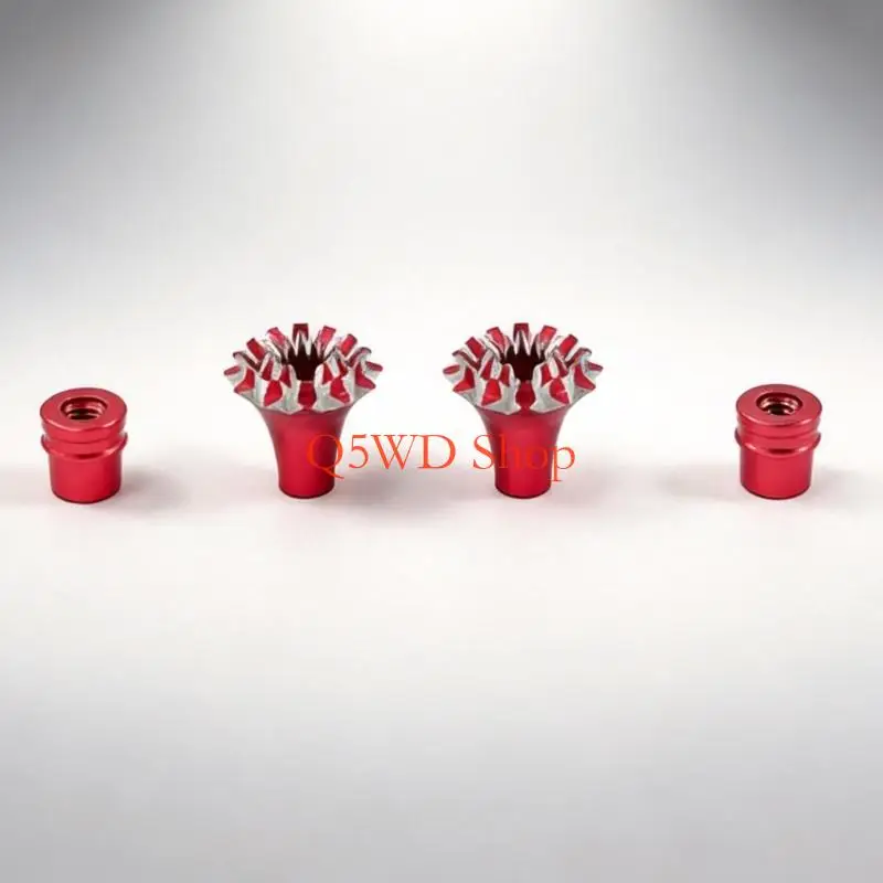 Q5WD Anodized Aluminum Joystick Cap With Flower Texture For Frsky X9D X10S X12S