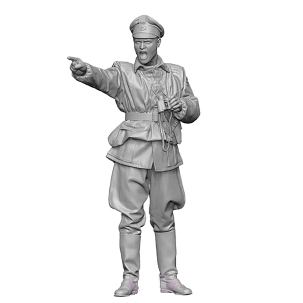 1/35 WWII soldiers, Resin Model figure soldier, 6 people, Military themes, Unassembled and unpainted kit