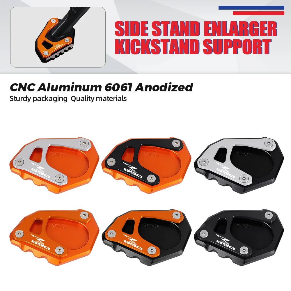 

Motorcycle CNC Side Stand Enlarge Extension Kickstand 890R 890 Adventure R Accessories Motorbike 890 ADV Adventure / R 2020-2023