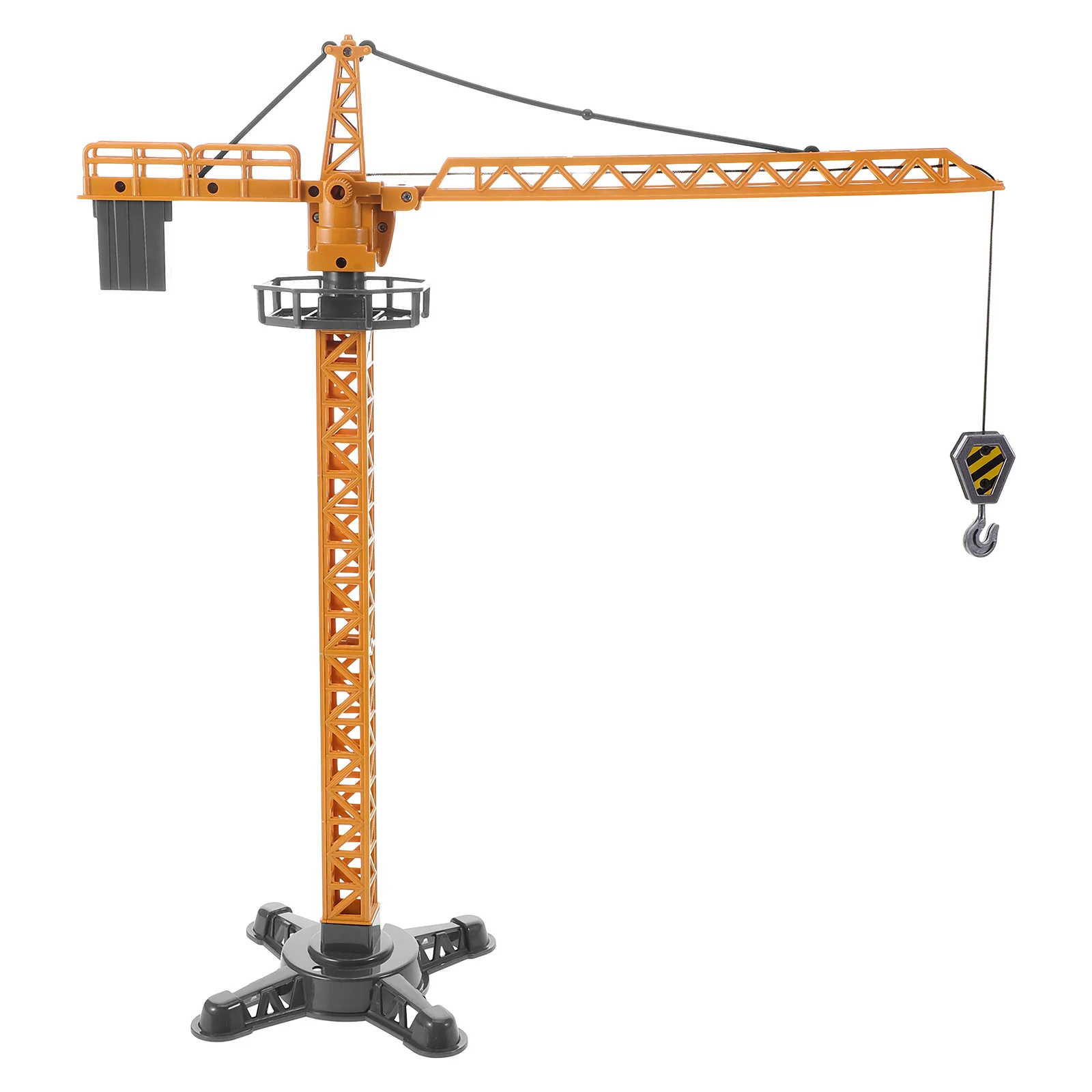 Tower Crane Toys Realistic Construction Truck Manual Lifting Mechanism Early Education Interactive Skill Development