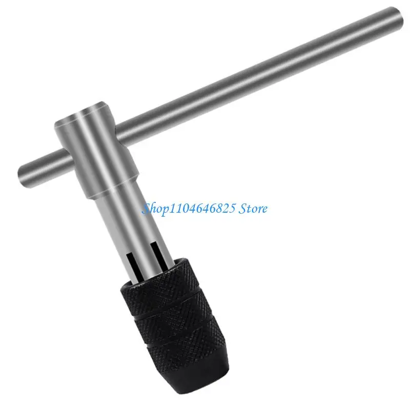 T-Handle Tap Wrench Precisions Thread Maker Set With Multiple Size Option For Metal Plastic Material Processing