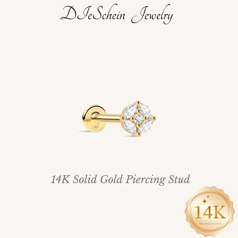 dieschein-1-unidad-pendientes-de-boton-planos-y-coloridos-de-oro-macizo-de-14-quilates-para-mujer-pendientes-de-piercing-finos-e-impermeables-joyeria-de-lujo