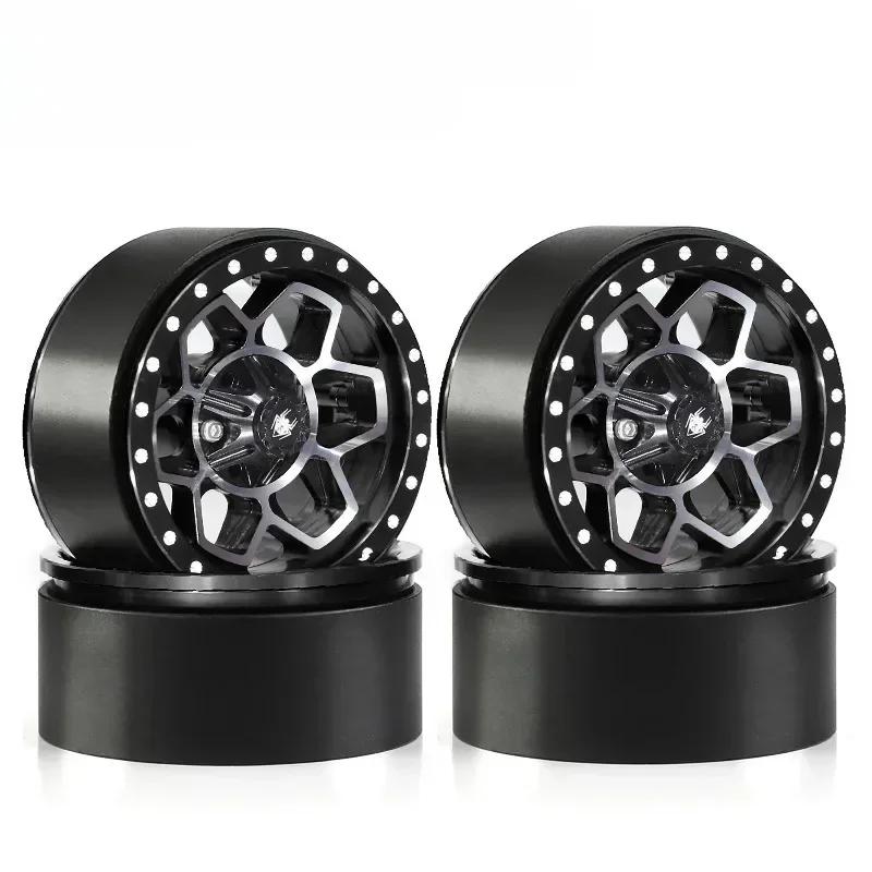 

Aluminium Alloy Super Heavy 1.9" Beadlock Deep Dish Wheel Rim for 1/10 RC Crawler SCX10 TRX4 VS4-10 Gen8 R187