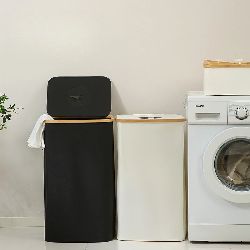 

Multi functional miscellaneous storage basket dirty clothes basket bathroom dirty clothes storage basket foldable organizing box