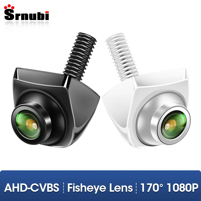 Srnubi AHD 1920x1080P Car Rear View Camera 170° Fisheye Golden Lens Full HD Night Vision Vehicle Reversing Cameras