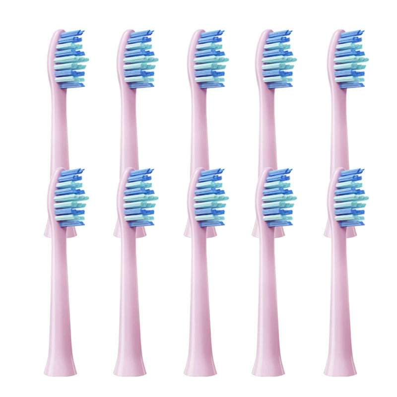 10PCS Parts For HUAWEI/Lebooo/Fupai/KKC/ZR Smart Electric Toothbrush Clean Brush Heads  Replace Brush Head C