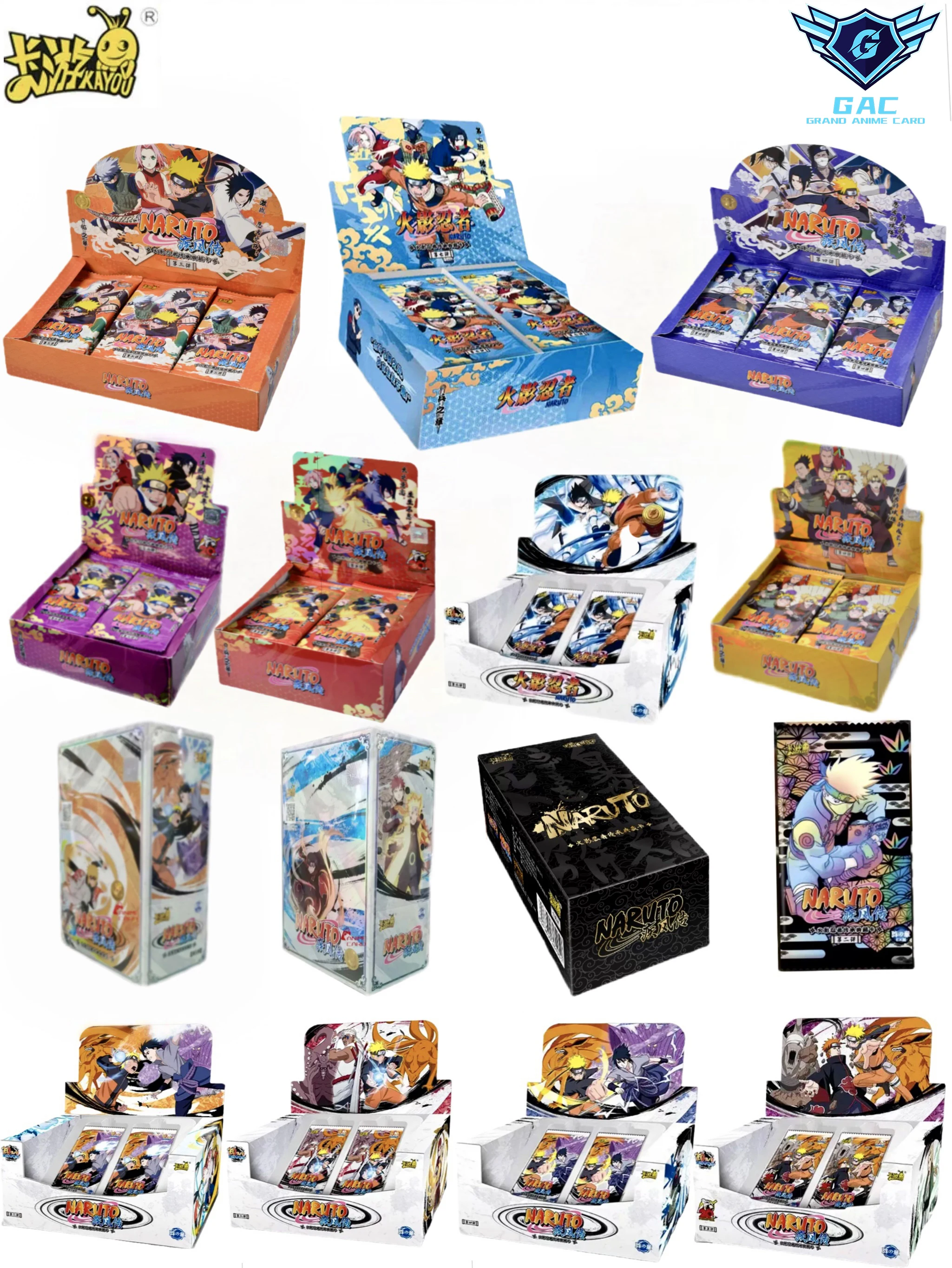 Lot de 384 cartes de collection NARUTO - Ressourcerie Histoires Sans Fin