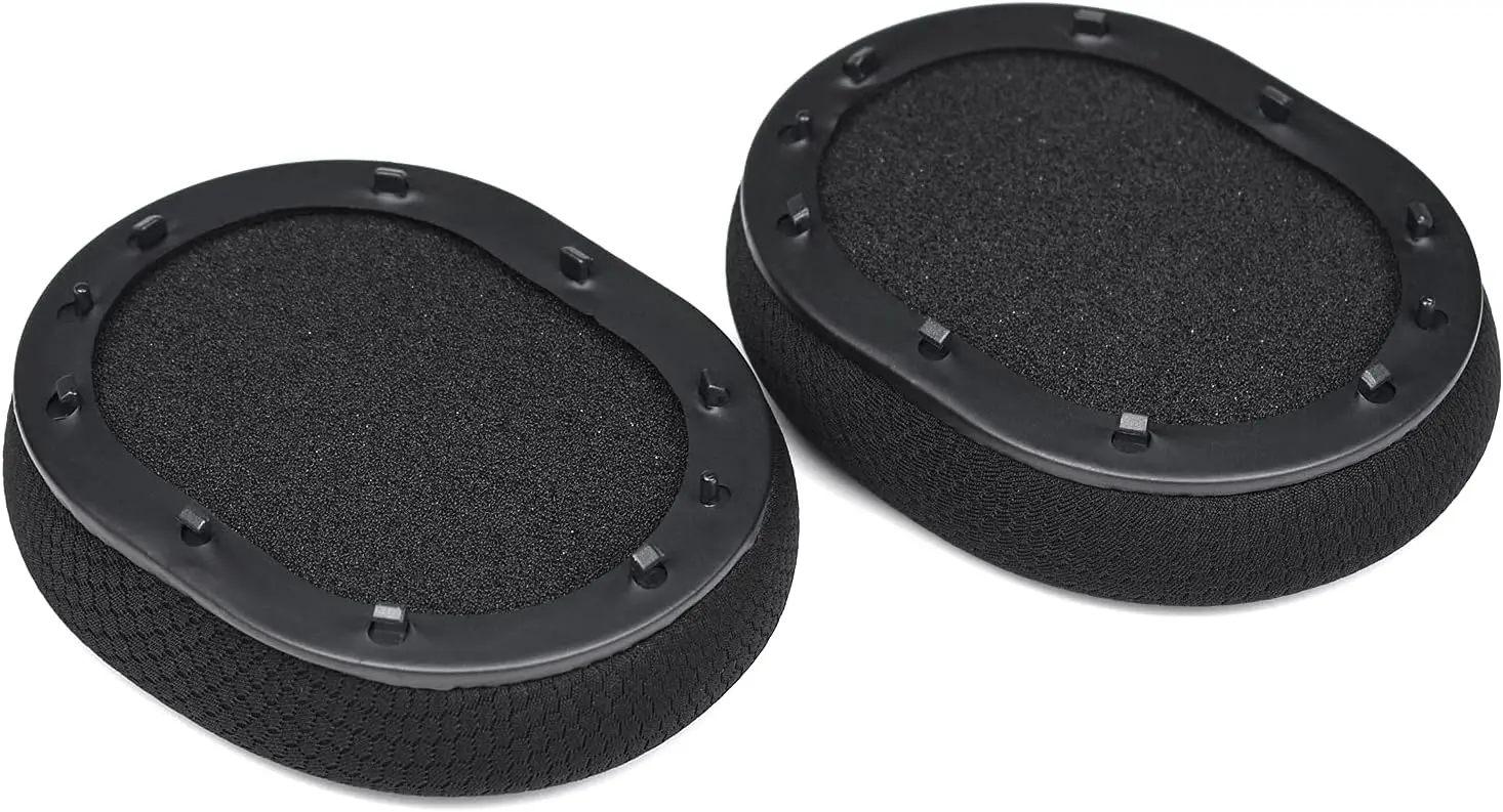 Blackshark V2 Ear Pads Cushion, Replacement Fabric Earpads for Razer Blackshark V2 PRO and USB Wired and Wireless Gaming Headse