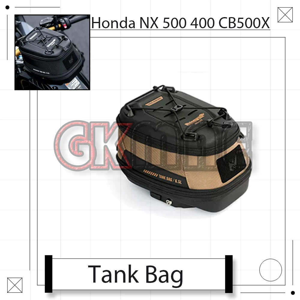For Honda NX 500 400 CB500X Motorcycle Magnetic Quick Release Tank Bag Riding Bag Wear-resistant Tool Storage Bag