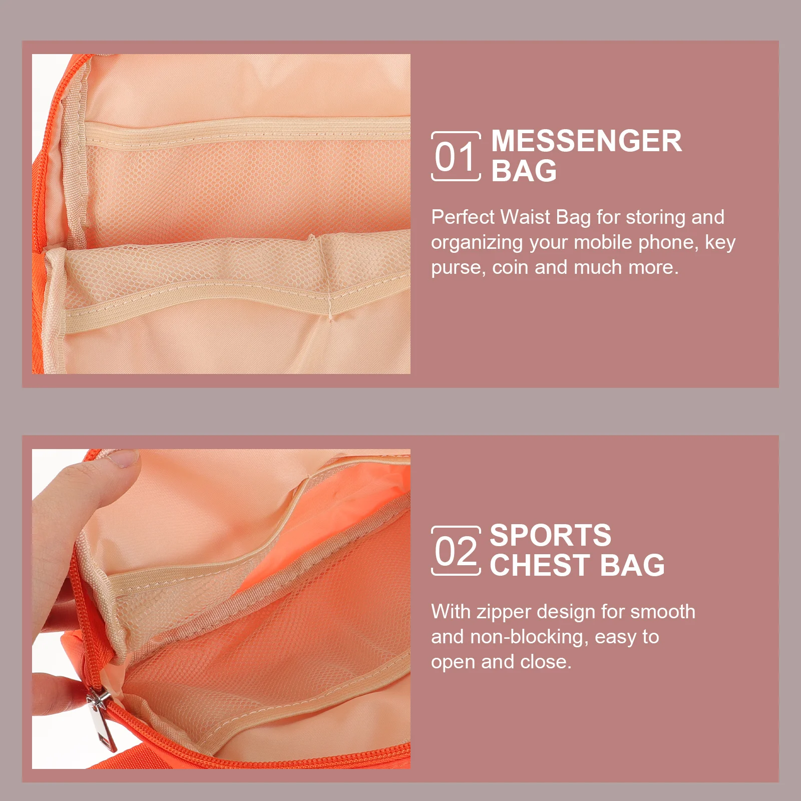 Wear-Resistant Waterproof Fanny Pack Multifunctional Waist Bag for Sports Travel Outdoors Chest Pouch Fanny Pack