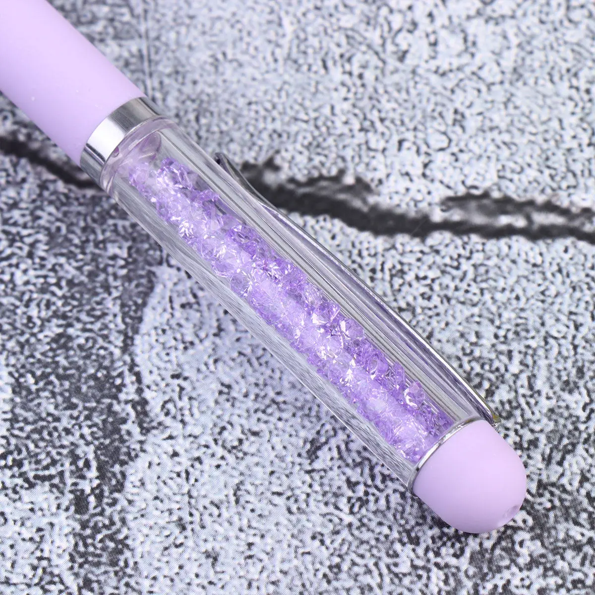 3Pcs Dotting Pen Nail Point Pen Manicure Tool Set Purple Green Pink Rhinestones Picker DIY Nail Art Accessories for Salon Or