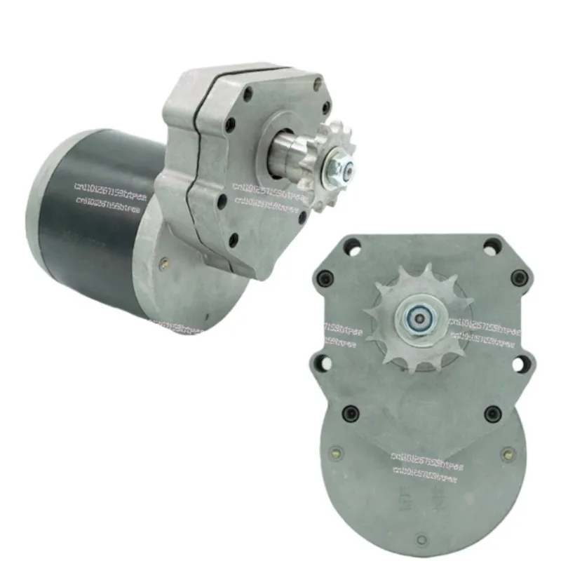 

DC12V 24V 800W 428/530 Sprocket about 30RPM Permanent Magnet DC Worm Gear Geared Motor