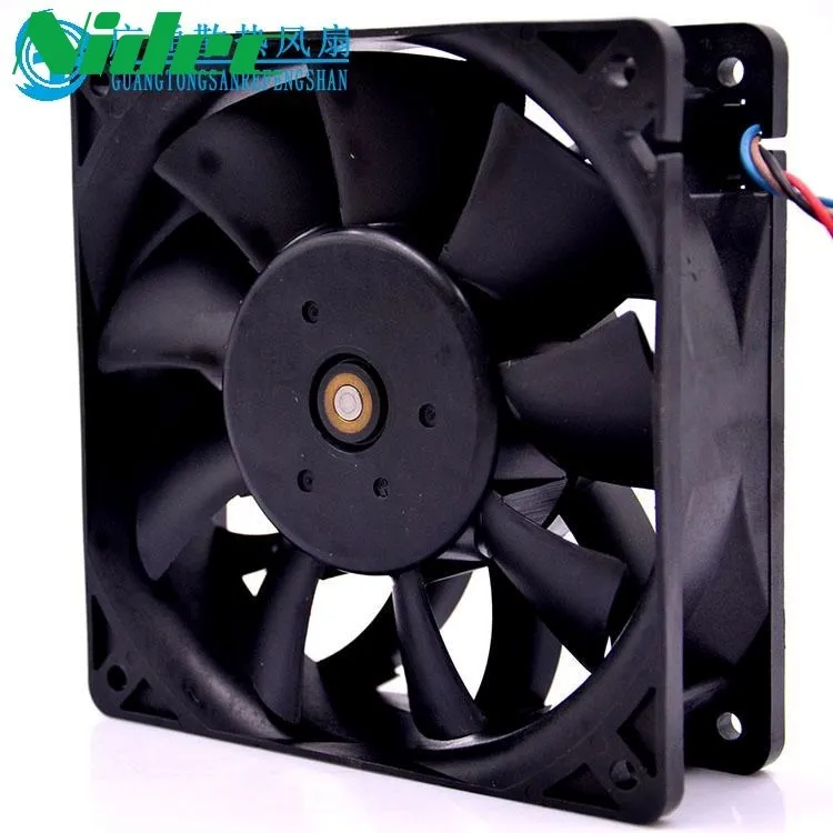 Para nidec 12038 pwm função 3.3a 12v 12cm 120mm ventilador de refrigeração violento va450dc V34809-35