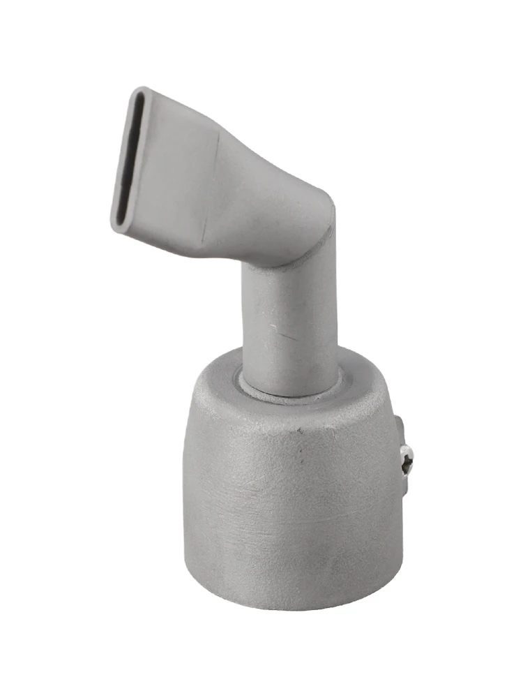 20mm Wide Angle Nozzle for Hot Air Welders Stainless Steel Construction Flat Slit Design Heat Resistant for Efficient Welding
