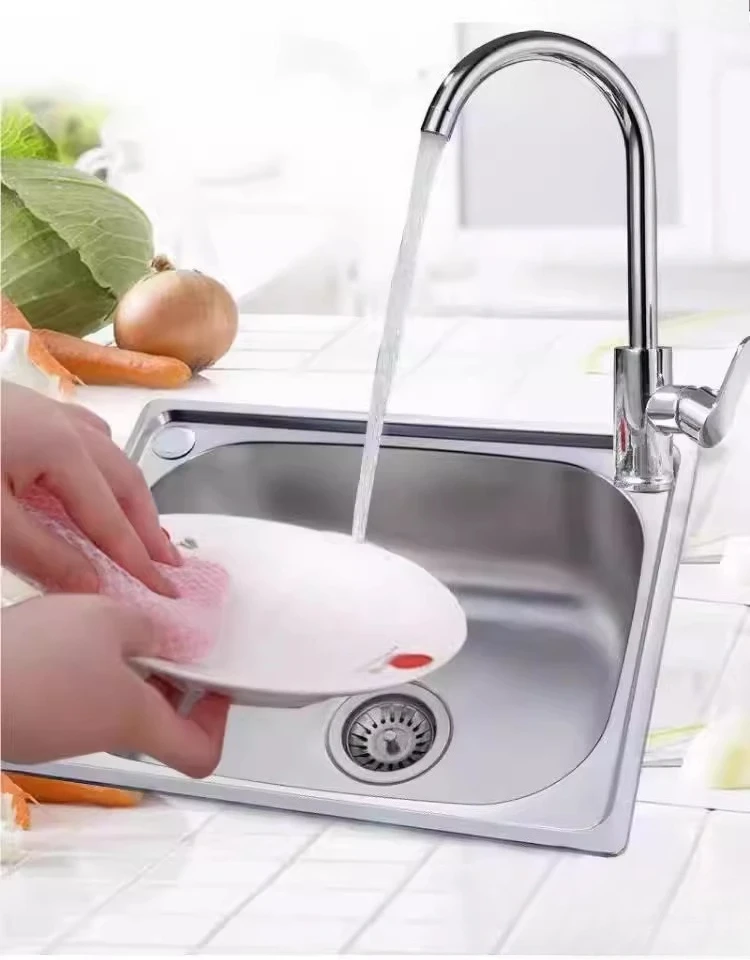 

Vegetable basin single slot 304 stainless steel s ink kitchenl si nk household vegetable sin k size wash basin