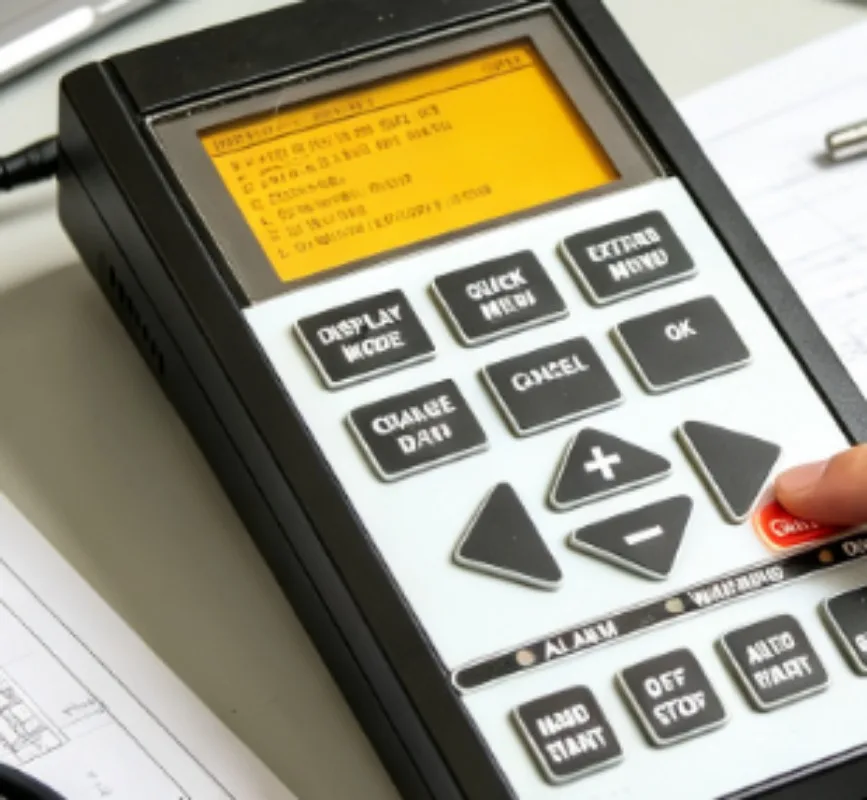 Second‑Hand Inverter Operator Display Panel 175Z7804, Control Screen Accessory for 6000S 8000S Series Drive