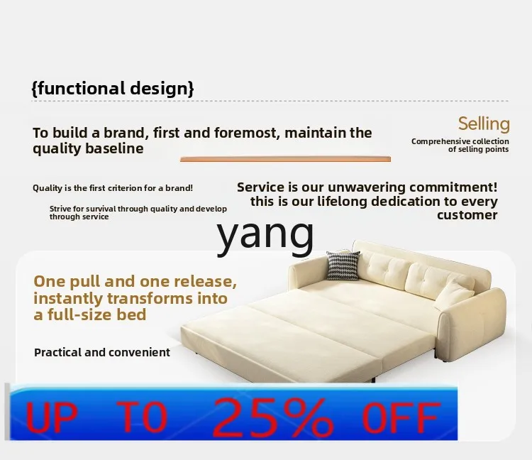 

lmm folding sofa bed integrated dual-purpose small apartment living room multi-function bed sofa