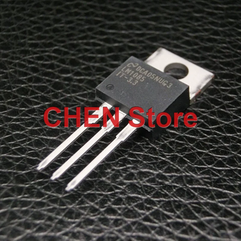 6PCS NEW NSC LM1085IT-3.3 TO-220 Transistor LM1085 Low voltage differential linear regulator IC LM1085IT