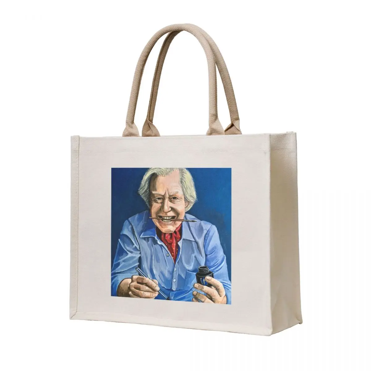 

Tony Hart Portrait Tote Bag shopper bag women Big bag bags luxury women Reusable bags