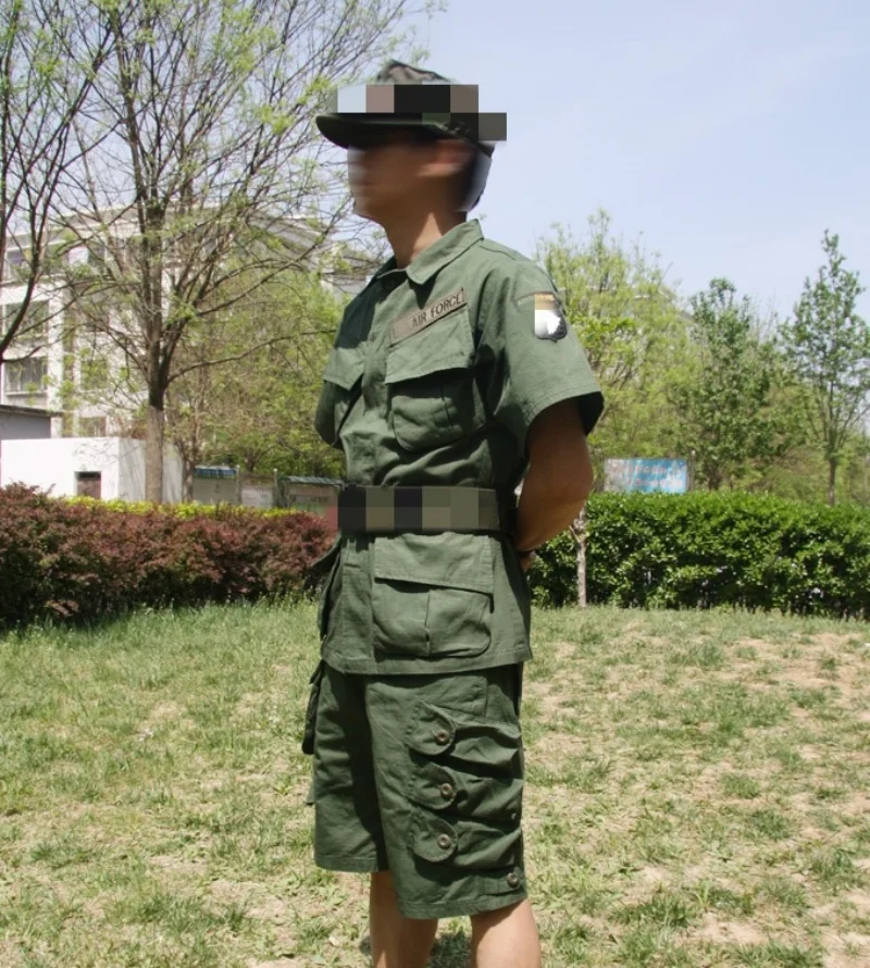 Vietnam War Short Sleeved Suit, Military Training Uniform