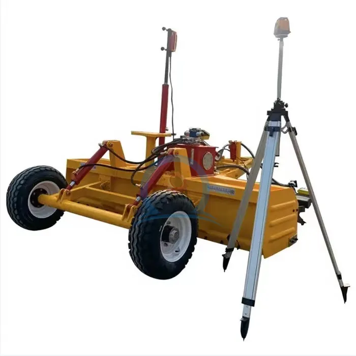 hot sale controller of telescopic laser leveler agricultural farmland paddy field soil laser leveling machine