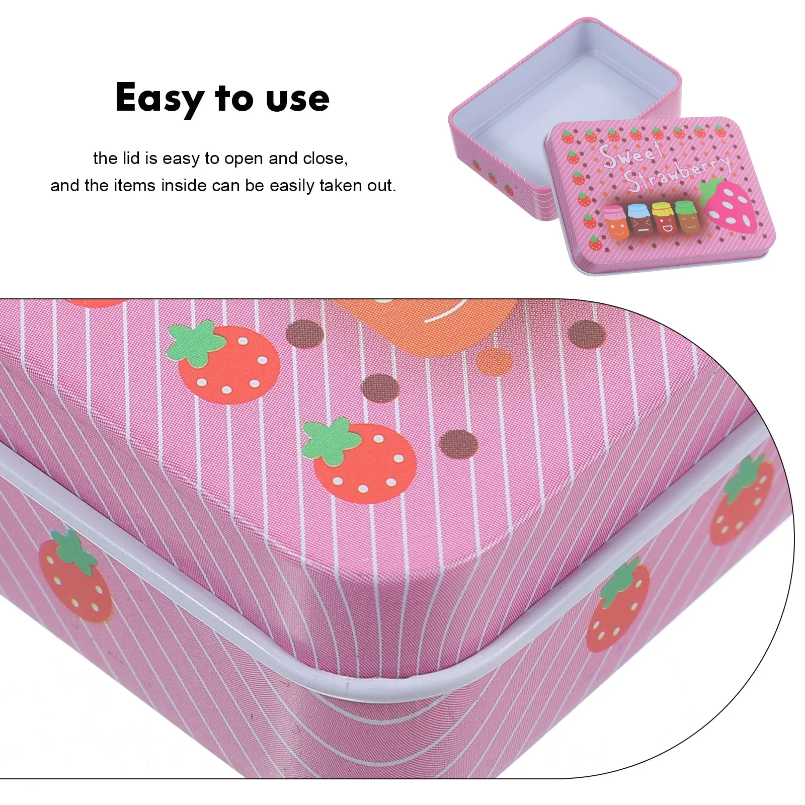 

4pcs Polka Dot for Playing Card Storage Cards Game Storage Jewelry Holder Card Boxes For Sports Cards