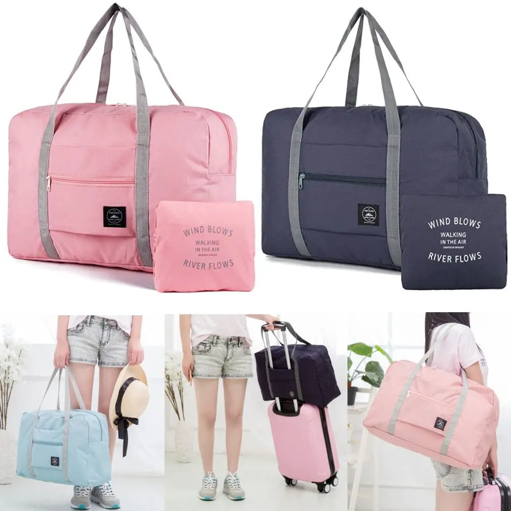 Clothes Women & Men Portable Lightweight Travel Duffel Bag Foldable Storage Bag Luggage Organizer Waterproof