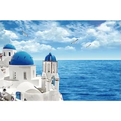 Adult Jigsaw Puzzle 1000 Pieces Aegean Sea 75*50cm Stress Relief Entertainment Toys Paper Puzzles High Quality Christmas Gift